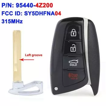 95440-4Z200 SY5DMFNA04 для Hyundai Santa Fe 2013 2014 2015 2016 2017 2018 95440-2W500 95440-B8100 умный дистанционный ключ 95440-3V022