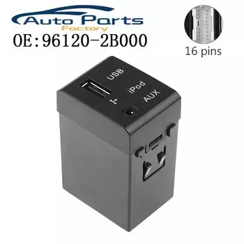 96120-2B000 Новый аудиоразъем Assy AUX IPOD USB для HYUNDAI SANTA FE 2007-2012 961202B000