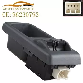 96230793 Кнопка управления передним левым стеклоподъемником с левым рулем автомобиля для Daewoo Lanos