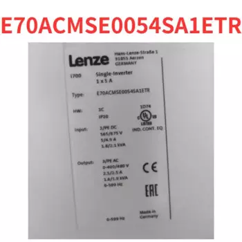 99% Новый E70ACMSE0054SA1ETR одноосный драйвер протестирован ОК