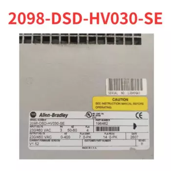 99% Новый сервопривод 2098-DSD-HV030-SE протестирован ОК