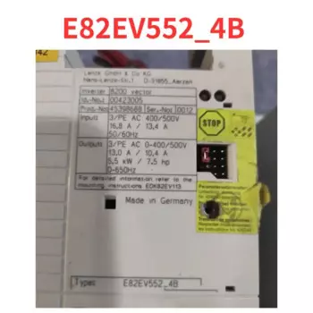 99% Новый тестированный преобразователь частоты E82EV552_4B