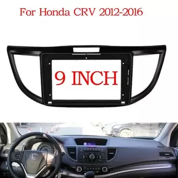 9/10 дюймовый адаптер для автомобильной панели Canbus Box Decoder Android Радио Аудио приборная панель комплект для Honda Crv C-rv 2012-2016