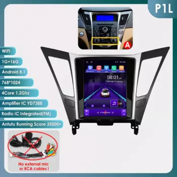 9,7 Android Tesla экран для Hyundai Sonata YF 8 2010-2018 Автомобильный GPS-навигатор Стерео головное устройство Авторадиоплеер Carplay 4G