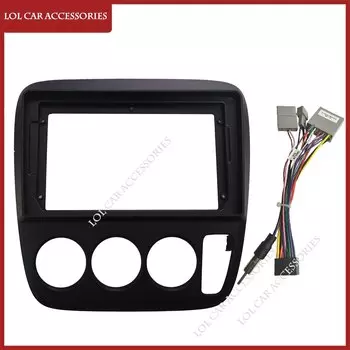 9-дюймовая лицевая панель для Honda CRV CR-V 1998+ Автомобильный радиоприемник Android MP5 DVD GPS-плеер Комплект корпуса панели Рамка 2Din Стерео Крышка приборной панели
