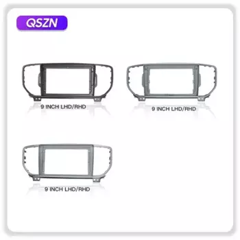 9-дюймовая рамка для автомобильного радиоприемника для KIA Sportage KX5 KX-5 2015-2020, жгут проводов, навигация, приборная панель, кабели, рамка, комплект canbus