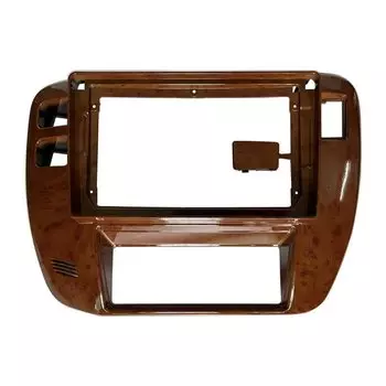 9-дюймовый автомобильный радиоприемник для Nissan Patrol 1997-2005, видеорегистратор, панель, плеер, аудио, 2 Din, стерео, комплект для крепления на рамке, кабельный адаптер