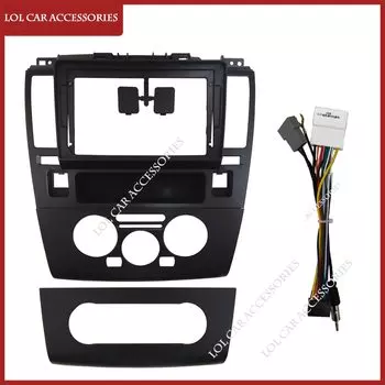 9-дюймовый автомобильный радиоприемник для Nissan Tiida Latio 2005-2010 стерео DVD GPS MP5 Android плеер 2 Din панель приборной панели комплект отделки рамки
