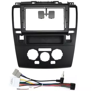 9-дюймовый автомобильный радиоприемник для Nissan Tiida Latio 2005-2010 стерео DVD GPS MP5 Android плеер 2 Din панель приборной панели комплект отделки рамки