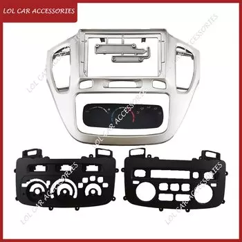 9-дюймовый для Toyota Highlander 2001-2003, автомобильный радиоприемник, Android, стерео MP5, Wi-Fi, GPS-плеер, 2Din, головное устройство, лицевая панель, рамка приборной панели