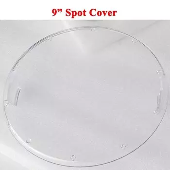 9-дюймовый светодиодный рабочий свет Spot Flood PC Mask Protect Cover для 96W 185W 225W 378W ARB Jeep Ford Pickup Truck Offroad SUV 4wd 4x4 Car