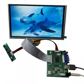 9-дюймовый ЖК-экран 1024*600 ЖК-дисплей и привод TFT-дисплей LVDS40-контактная плата управления 2 av HDMI VGA raspberry