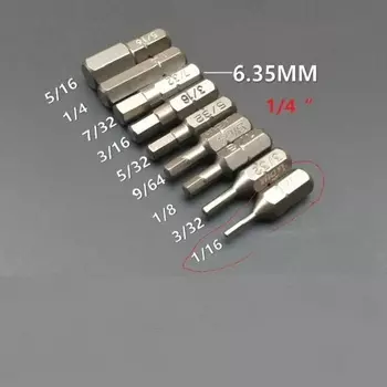 Набор шестигранных битS2 Tsikan 9 шт.