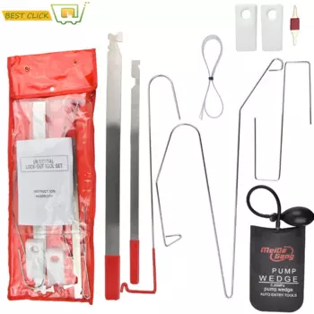 9 шт./компл. универсальный ключ для аварийного открытия автомобильной двери, блокировка, разблокировка, набор инструментов Opem, воздушный насос, автомобильные аксессуары, запчасти