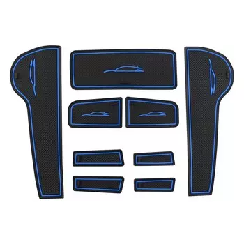 9 шт., силиконовые коврики для Chevrolet Cruze 2009 2010 2011 2012 2013 2014