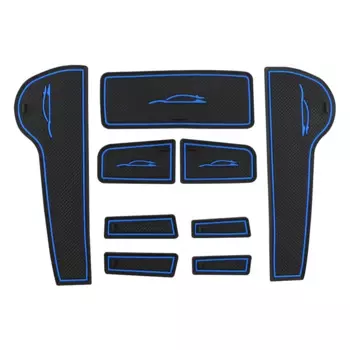 9 шт., силиконовые Противоскользящие коврики для Chevrolet Chevry Cruze Sedan Hatchback 2009-2015