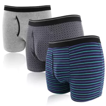 9 шт./упаковка, хлопковые трусы-боксеры для мальчиков 15-20 лет