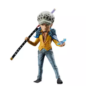 9 см Bp Studio Wcf One Piece The Island of Ghost Trafalgar D. Экшн-фигурка из аниме «Водный закон», модель, набор для гаража, статуя, игрушки, подарок