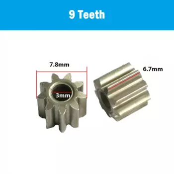 Шестерни Dazzleex 9/12 зубов для дрели 550