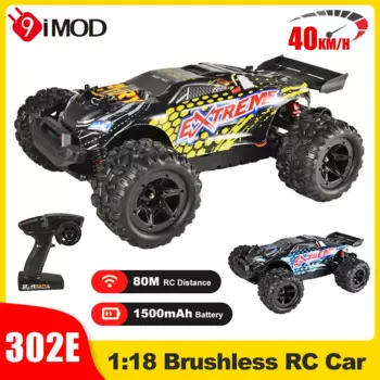 9IMOD 1:18 Радиоуправляемый автомобиль Бесщеточный внедорожник 40 км/ч Четырехколесный высокоскоростной альпинистский автомобиль с дистанционным управлением Дрифт-автомобили Детские игрушки Подарки