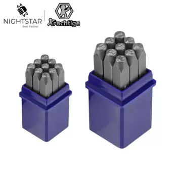 Набор штампов Krachtige для тиснения цифр