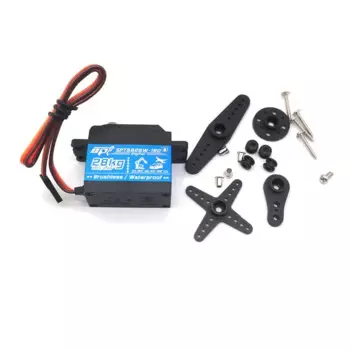 _ 28 кг металлический сервопривод с бесщеточным Мотором для руля 1/8 RC автомобильные аксессуары