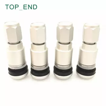 _ Профессиональный алюминиевый шиномонтажный клапан, алюминиевый шестигранный клапан для легковых автомобилей, подходит для большинства автомобилей