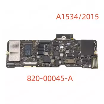 A1534 820-00045-A 820-00244-A материнская плата для MacBook Retina, 12-дюймовая материнская плата, 256/512 ГБ, 2015, 2016, 2017 г.