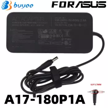 A17-180P1A (6,0x3,7 мм) 180W 19,5 V 9.23A зарядное устройство для ноутбука Asus ROG Zephyrus Strix Series Tuf
