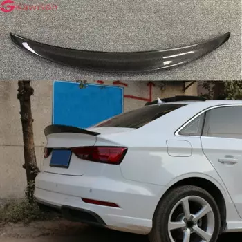 A3 S3 8V задний спойлер из углеродного волокна для Audi A3 S3 8V Sedan 2014-2019 HK Style