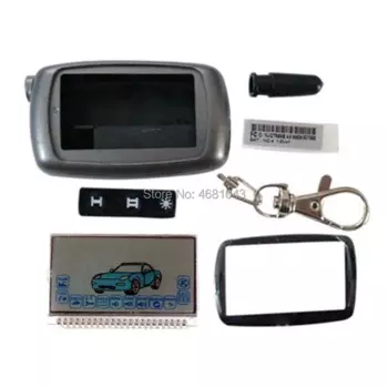 A6 ЖК-экран + брелок чехол для российской автомобильной сигнализации Twage Starline A6 ЖК-пульт дистанционного управления