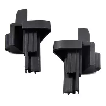 A 16969302849051 Новая пара пластиковых зажимов Parcelshelf для Mercedes Benz W169 A Class W245 B Class Автозастежка черный/серый