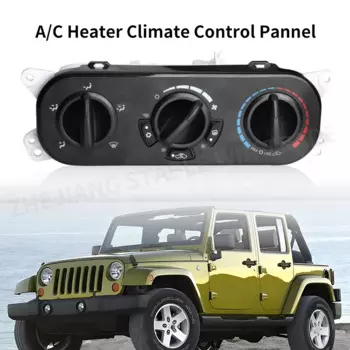 A/C, обогреватель, фотоэлемент, модульный переключатель для Jeep Wrangler 2007-2010, 3,8 л, V6 55111840AE, 55111841AE, 55111840AB, 55111840AC
