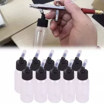 Аэрограф пустой пластиковый, 35/65 мл, 10 шт.