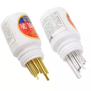 AB инструменты из оловянной фольги с тремя головками, полный набор, принадлежности для слесарных инструментов, набор аксессуаров для ремонта с 100 шт./кор. 0,05 мм/0,06 мм