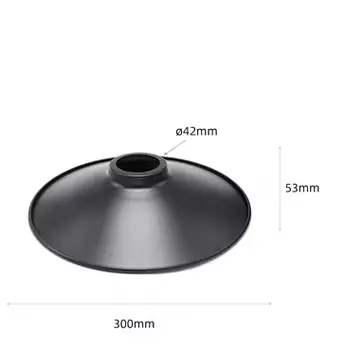 Абажур Calla&Allan черный