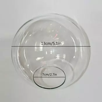Абажуры из прозрачного стекла D13cm D15cm D20cm