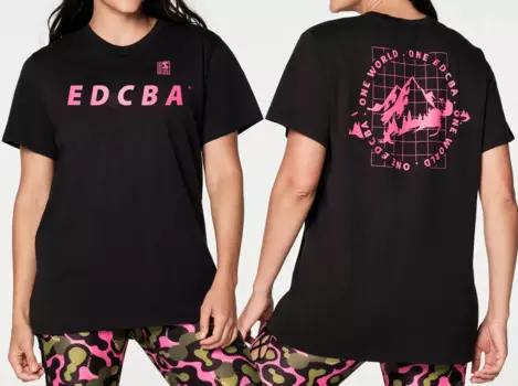 ABCDE спортивная танцевальная футболка с короткими рукавами Love Christmas Top Tee 0141