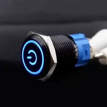 ABILKEEN Металлический кнопочный переключатель 16/19/22 мм