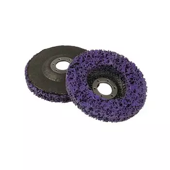 Абразивные диски ZENHOSIT для угловой шлифовальной машины, 125 мм, фиолетовые, 2 шт.