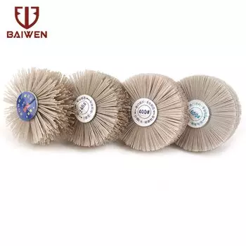 Абразивные нейлоновые щетки SI FANG для дерева 4 шт.