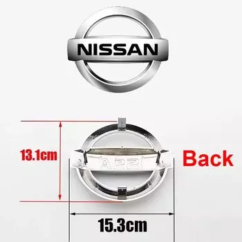 ABS 5,8/8,8/10/11,8/12,8/13/14,2/15,3/16,3 см передняя и задняя эмблема автомобиля для Nissan SYLPHY Juke Note Sunny QASHQAI Teana X-Trail Nismo