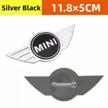 ABS автомобильная эмблема на переднюю головку, наклейка с логотипом, Стайлинг для Mini Cooper R60 R61 R55 R56, авторемонт, сменный значок, внешние аксессуары