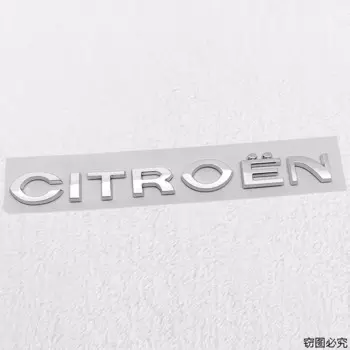 ABS автомобильный логотип, наклейки на задний багажник для Citroen C3 C4 C2 C5 C1 Berlingo Jumper Grand Picasso C4L Saxo Xsara DS3 Elysee, эмблема