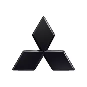 ABS автомобильный логотип, передняя решетка, задний багажник, эмблема, наклейка на руль для Mitsubishi Pajero Outlander XL Montero Lancer Triton l200