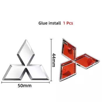 ABS автомобильный Стайлинг автомобильный руль центральная наклейка для Mitsubishi Lancer EX Galant ASX Outlander Pajero Eclipse значок аксессуары