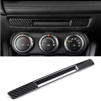 ABS углеродное волокно стиль приборной панели средней консоли, накладка накладки для Mazda CX-3 CX3 2017 2018