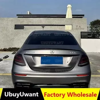 ABS для Mercedes W213 2016-2020 E-класса E200 E300 E320 автомобильный спойлер на заднее крыло багажника