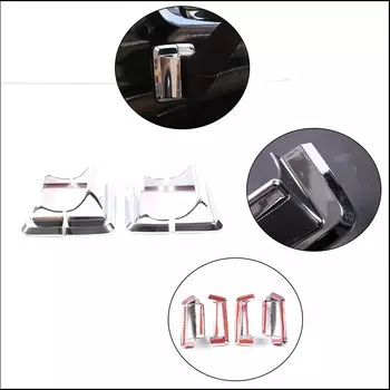 ABS глянцевый комплект Автомобильный капот, решетка вентиляционного отверстия, отделка крыла для Hummer H3 2005-2009, передняя противотуманная фоторамка, задняя крышка