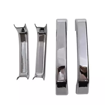 ABS хром/черный для Hummer H2 2003-2009 крышка капота деки вентиляционной панели ручки отделка Аксессуары для модификации автомобиля